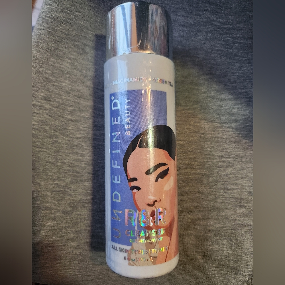 Undefined Beauty R&R Cleanser 8oz – Balancing Gel Cleanser w/Niacinamide SEALED